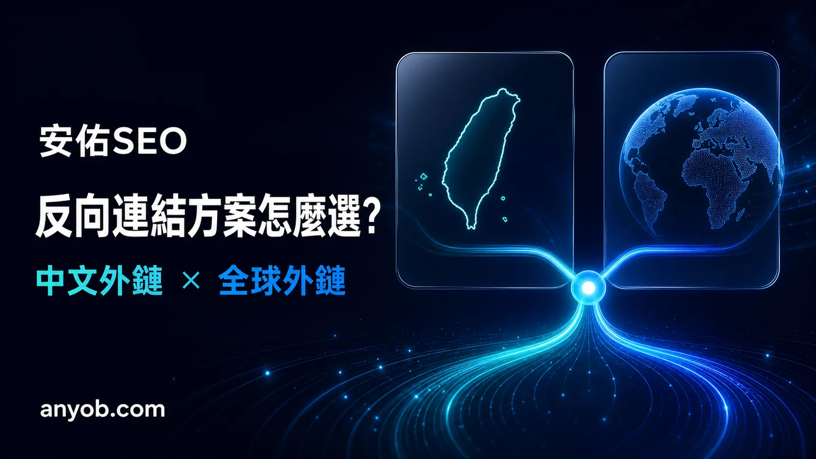 反向連結方案選擇封面，呈現中文外鏈與全球外鏈兩條路徑